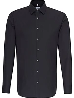 Seidensticker Shirt Shaped LSL Košeľa s dlhým rukávom 78.1000 čierna Seidensticker Shirt Shaped LSL Košeľa s dlhým rukávom 78.1000 čierna