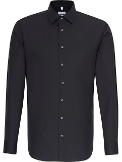 Seidensticker Shirt Shaped LSL Košeľa s dlhým rukávom 78.1000 čierna