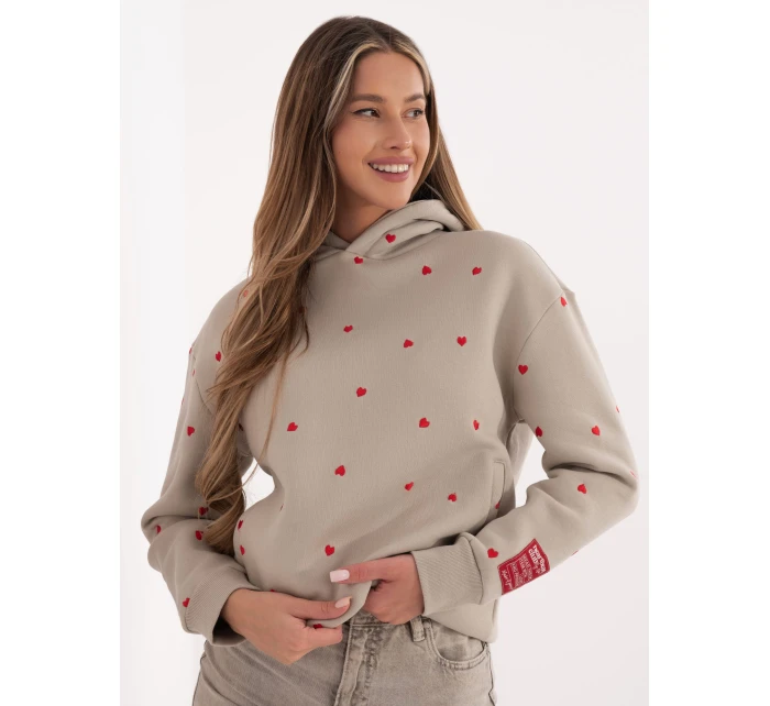 Bluza model 21801751 beżowy - FPrice Bluza model 21801751 beżowy - FPrice