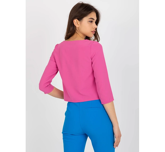 Blúzka LK BZ 505970.33P tmavoružová