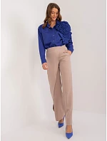 Spodnie LK SP model 22366191 ciemny bezowy - FPrice Spodnie LK SP model 22366191 ciemny bezowy - FPrice