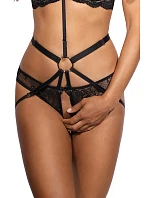Dámske sexy nohavičky V-9863 black - Axami