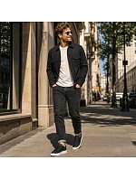 Pánské černé sportovní polobotky model 22097307 - VanHorn Pánské černé sportovní polobotky model 22097307 - VanHorn
