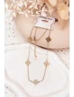 Náhrdelník Ze Nerezové Oceli Zlatý Náhrdelník Ze Nerezové Oceli Zlatý