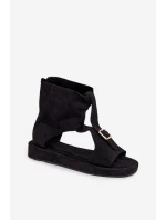 Dámské sandály s horní částí Černé Coralya Dámské sandály s horní částí Černé Coralya