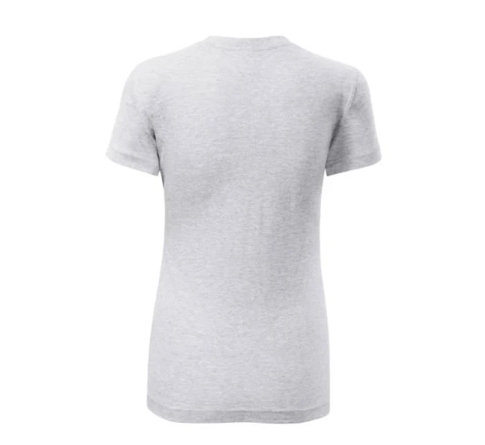Classic New tričko dámské světle šedý melír Classic New tričko dámské světle šedý melír