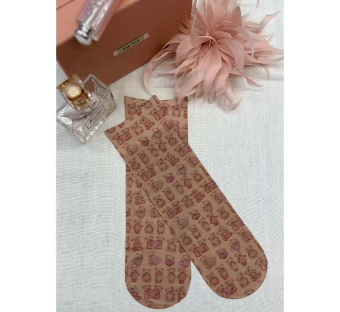 Dámske vzorované ponožky Magnetism lycra 20 den