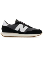 Čierne semišové pánske športové tenisky New Balance (MS237GA)