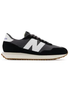 Čierne semišové pánske športové tenisky New Balance (MS237GA)