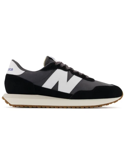 Čierne semišové pánske športové tenisky New Balance (MS237GA)