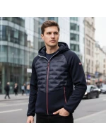 Geografické Nórsko pánska bunda COUTO NAVY DB MEN 024 NAVY (WZ8645H/GN-MARINE)