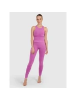 Dámske bezšvové legíny na jogu a pilates 4F 4FWAW25TFTIF407-54A dámske Dámske bezšvové legíny na jogu a pilates 4F 4FWAW25TFTIF407-54A dámske