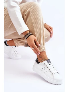 Dámská sportovní obuv bílá a černá Be model 21620265 - Boto