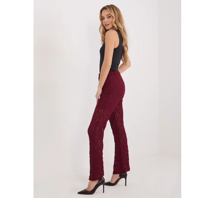 Nohavice IT SP 9960.78 bordová Nohavice IT SP 9960.78 bordová