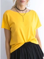 Tričko RV TS model 14816788 tmavě žlutá - FPrice Tričko RV TS model 14816788 tmavě žlutá - FPrice