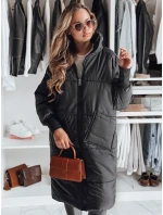 Dámská oversize bunda černá Dstreet model 21969909 - FashionStreet