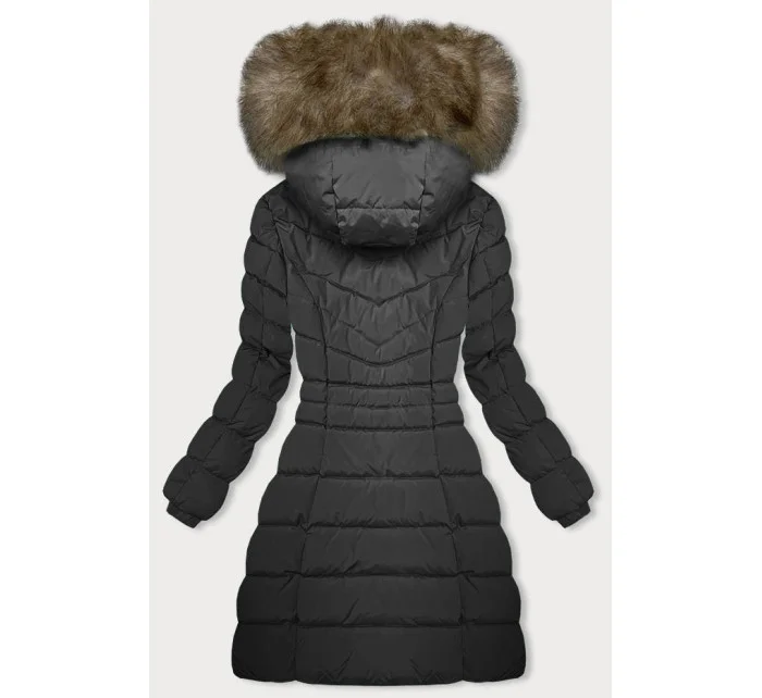 Černá péřová dámská zimní bunda model 21246007 - LHD