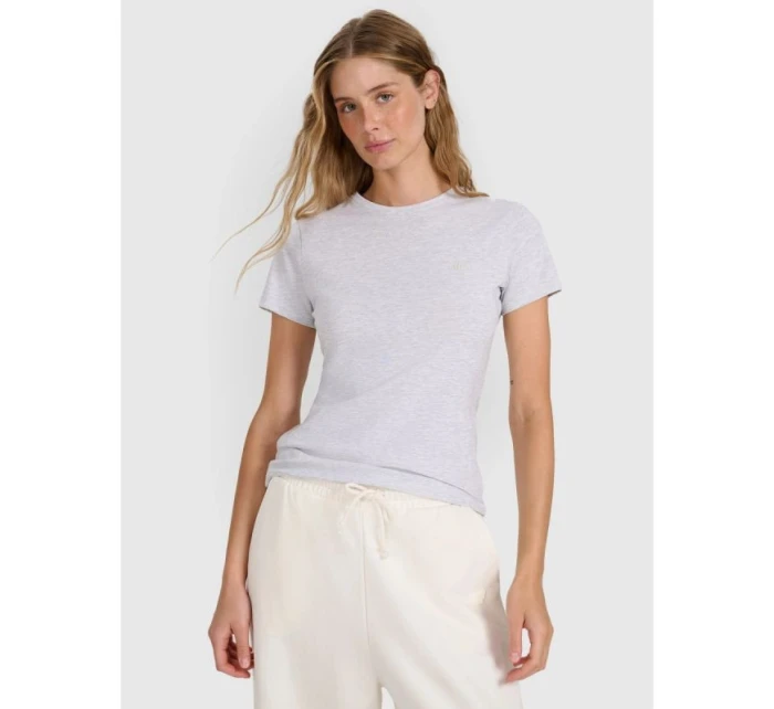 Dámské bavlněné slim tričko model 21432834 - 4F