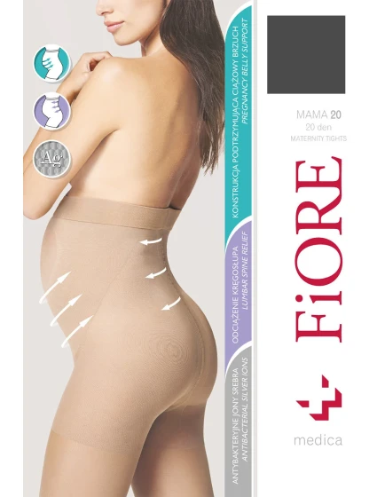 Fiore Mama 20 den M5208 farba:čierna