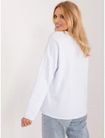Bluzka DHJ BZ model 19648822 biały - FPrice Bluzka DHJ BZ model 19648822 biały - FPrice