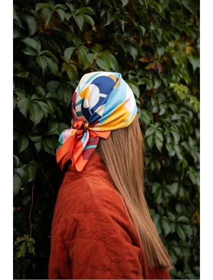 Šátek model 21439369 Satin Jungle - Art of polo