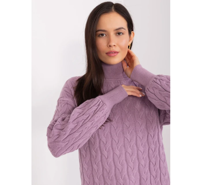 Sweter AT SW model 19034231 jasny fioletowy - FPrice