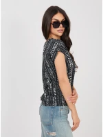 T shirt D12110M02646F czarny T shirt D12110M02646F czarny