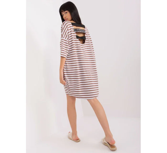 Tunika EM TU 890.13 bielo-hnedá