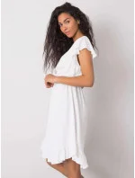 Dámske šaty TW SK BI BF003.71 Biela - Och Bella Dámske šaty TW SK BI BF003.71 Biela - Och Bella