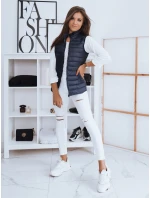 Dámská tmavě modrá vesta Dstreet model 21965693 - FashionStreet