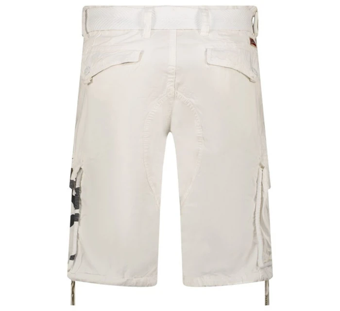 Geografické Nórsko Pasteque EO 063 M SX1425H/GNO-Biele šortky Geografické Nórsko Pasteque EO 063 M SX1425H/GNO-Biele šortky