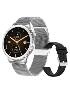 Dámské chytré hodinky Silver + Black Strap model 21804965 - RUBICON