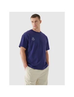 Oversize hladké unisex tričko model 21907439 - 4F