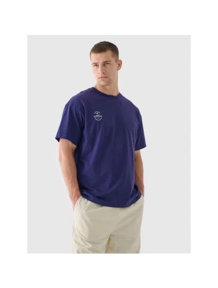 Oversize hladké unisex tričko model 21907439 - 4F