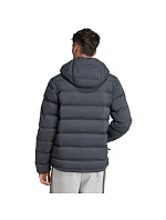 Pánská péřová bunda Stretch Hooded Jacket Black pánské oblečení model 21948282 - ADIDAS Pánská péřová bunda Stretch Hooded Jacket Black pánské oblečení model 21948282 - ADIDAS