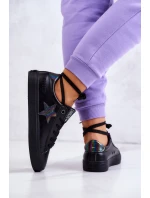 Kožené tenisky Star Big Star model 21580383 Black - Big Star Shoes
