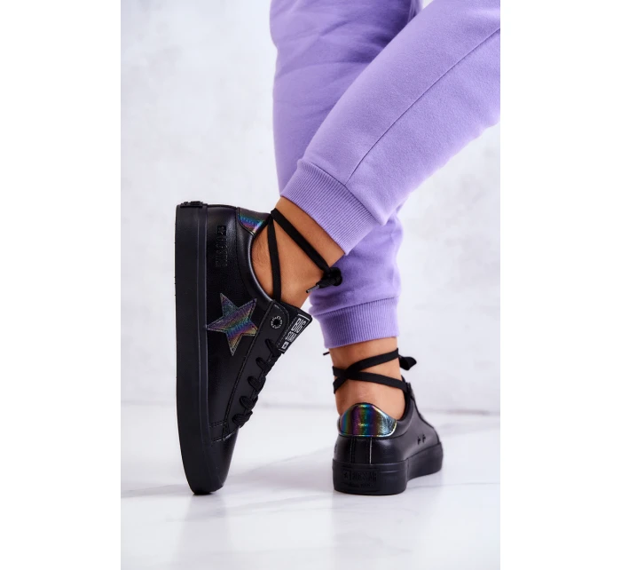 Kožené tenisky Star Big Star model 21580383 Black - Big Star Shoes