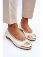 Kožené baleríny model 21646179 - Zazoo