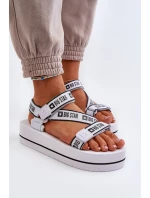 Dámské sandály na platformě Big Star model 21652651 Bílé - Big Star Shoes Dámské sandály na platformě Big Star model 21652651 Bílé - Big Star Shoes