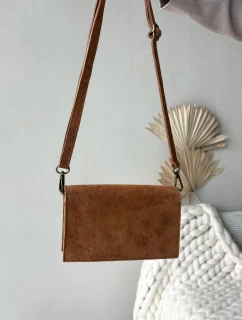 Kabelka z přírodního semiše Camel model 21728361 - Boto