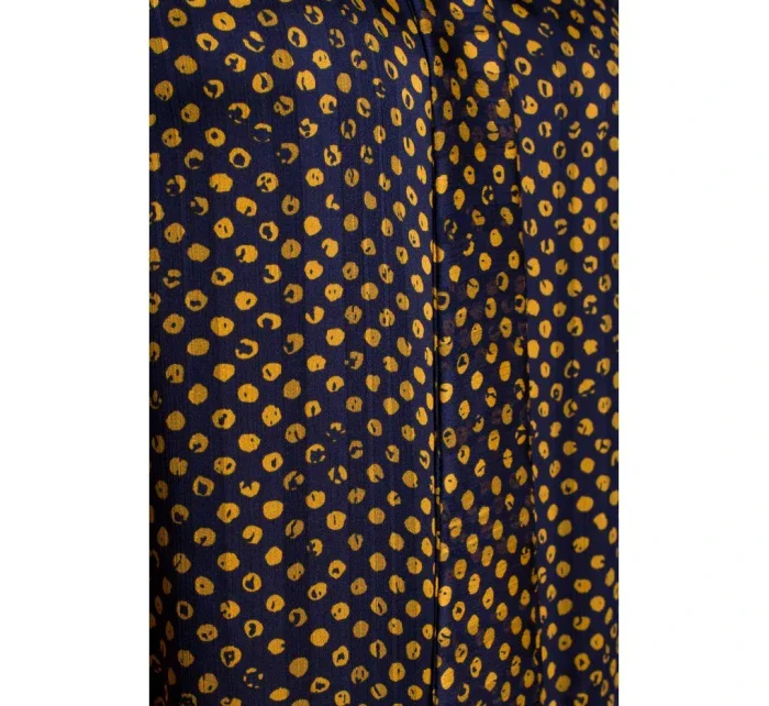 S237 Šifónové šaty so zaväzovaním pri krku - model 3