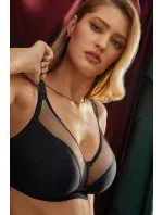 Dámská polovyztužená podprsenka / černá model 19392197 - Gorteks Dámská polovyztužená podprsenka / černá model 19392197 - Gorteks