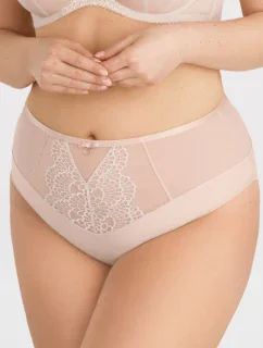 K856 IBA BÉŽOVÉ NOHAVIČKY