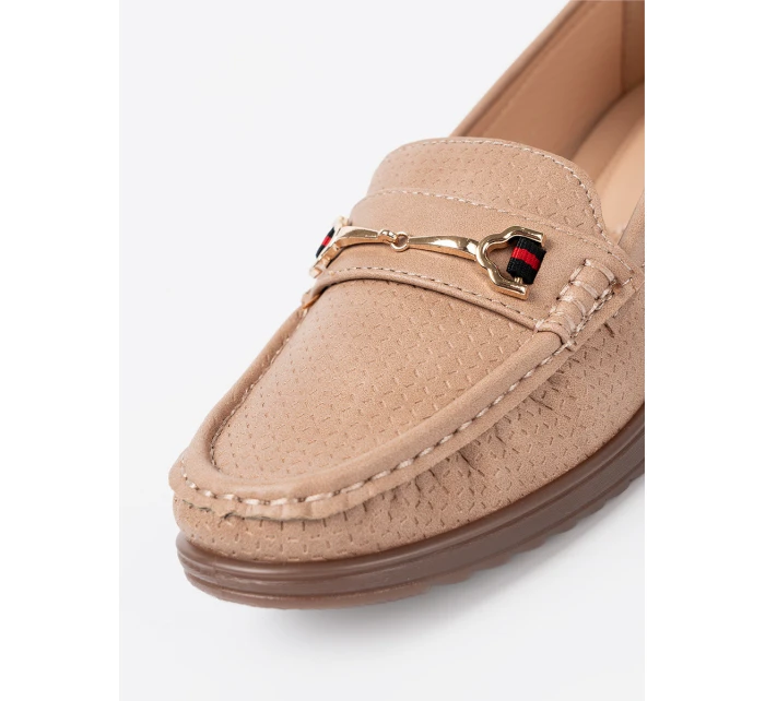 Pohodlné hnedé dámske topánky na klinoch Pohodlné hnedé dámske topánky na klinoch