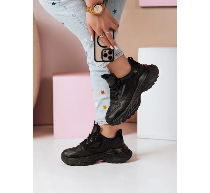 dámské tenisky na platformě černé Dstreet model 21985019 - FashionStreet dámské tenisky na platformě černé Dstreet model 21985019 - FashionStreet