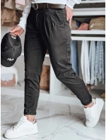 Dámské kalhoty chinos s páskem černá Dstreet model 21986440 - FashionStreet