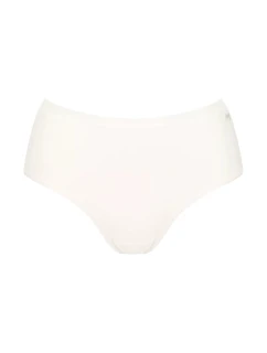 Dámske bavlnené midi nohavičky GO Daily - WHITE - biela 00GZ - SLOGGI