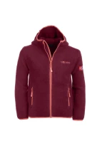 Dívčí bunda Jacket fleecová bunda s kapucí pro dívky červená model 22068348 - Trollkids