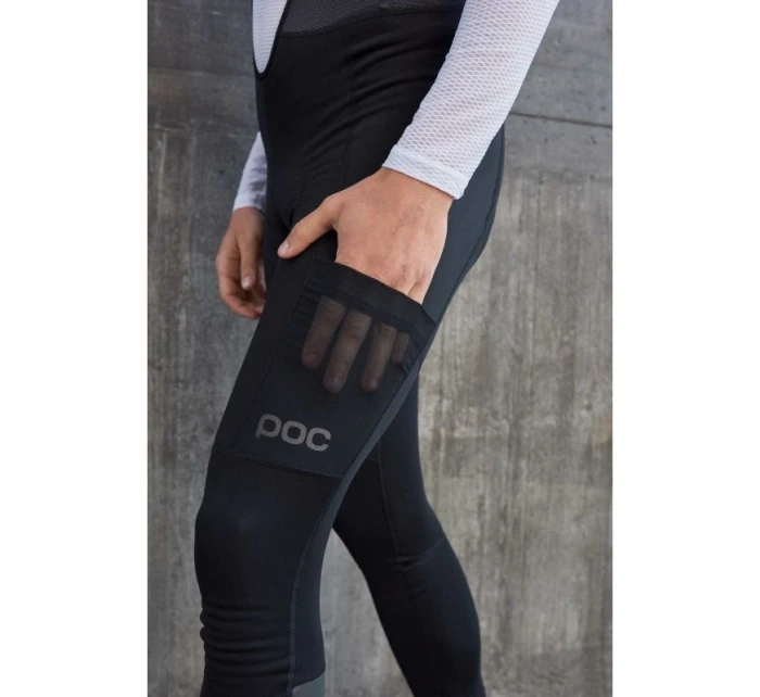 POC M's Thermal Cargo Tights cyklistické nohavice čierne