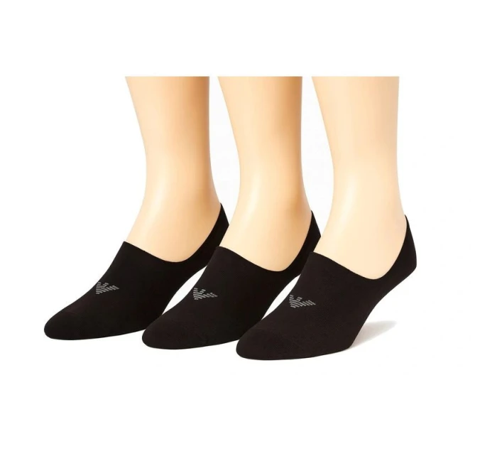 ponožky bavlna černá 3Pack model 21816069 - Emporio Armani ponožky bavlna černá 3Pack model 21816069 - Emporio Armani